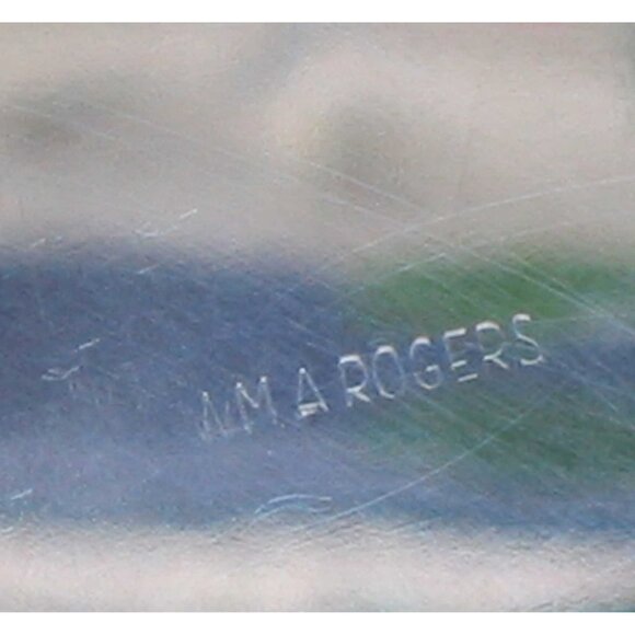 VINTAGE SILVERPLATE WMA ROGERS FRUIT BOWL IN EXCELLENT CONDITION 5 1/2 INCH - Picture 2 of 4